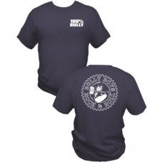 Bully Boys  "100% Bully" T-Shirt Navy Blue